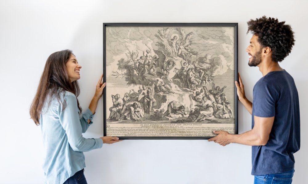 Miguel de Sorellò, after Pierre Parrocel, after Michelangelo Specchi