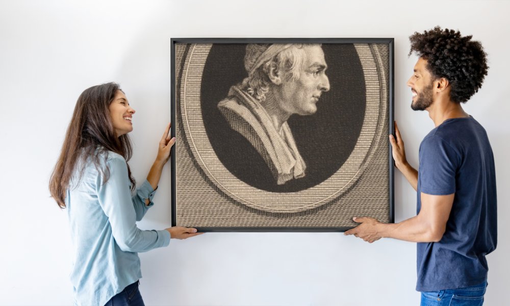 Augustin de Saint Aubin after Jean Antoine Houdon