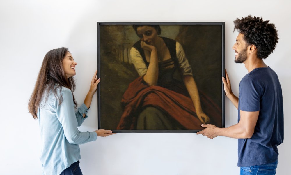 copy after Jean Baptiste Camille Corot