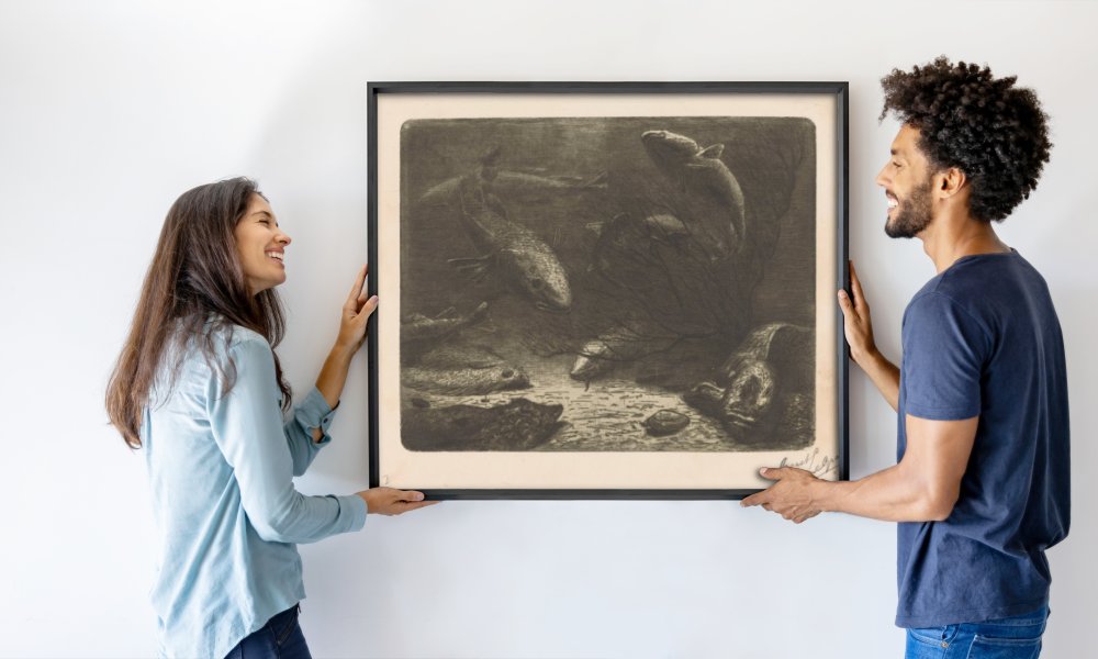 August Le Gras (signed by artist)