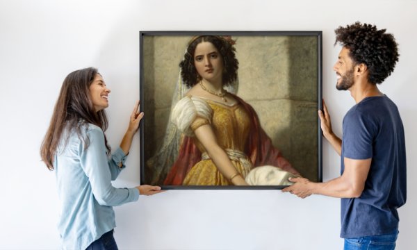 Jan Adam Kruseman (signed by artist)