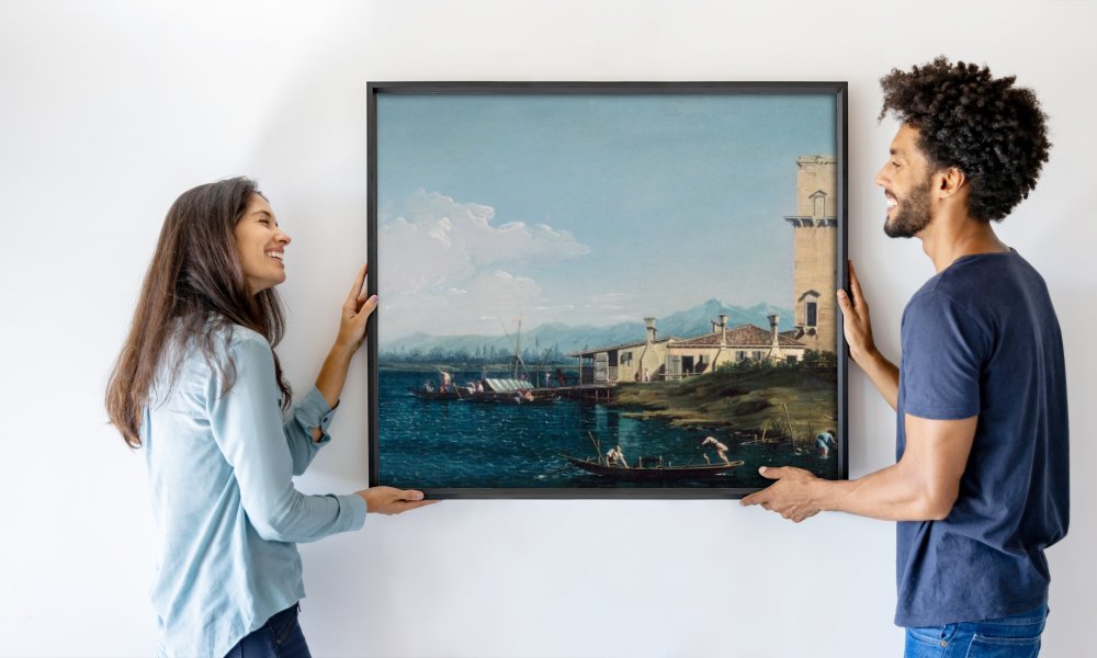 Antonio school of Canaletto