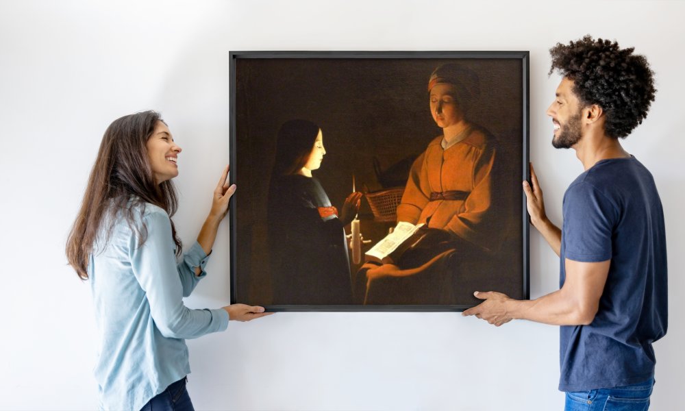 After Georges de La Tour