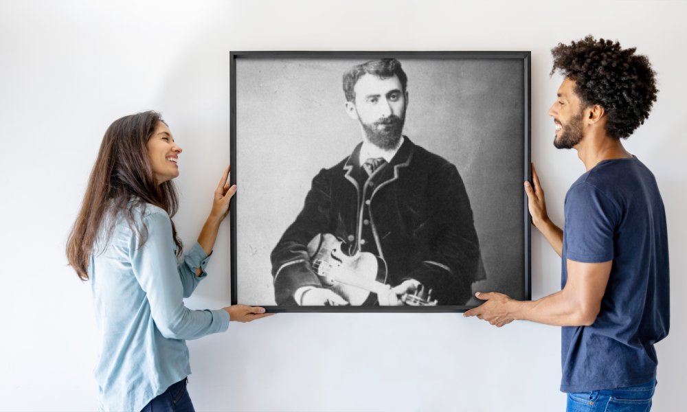 Hamburg . Photo studio Ferdinand Braune