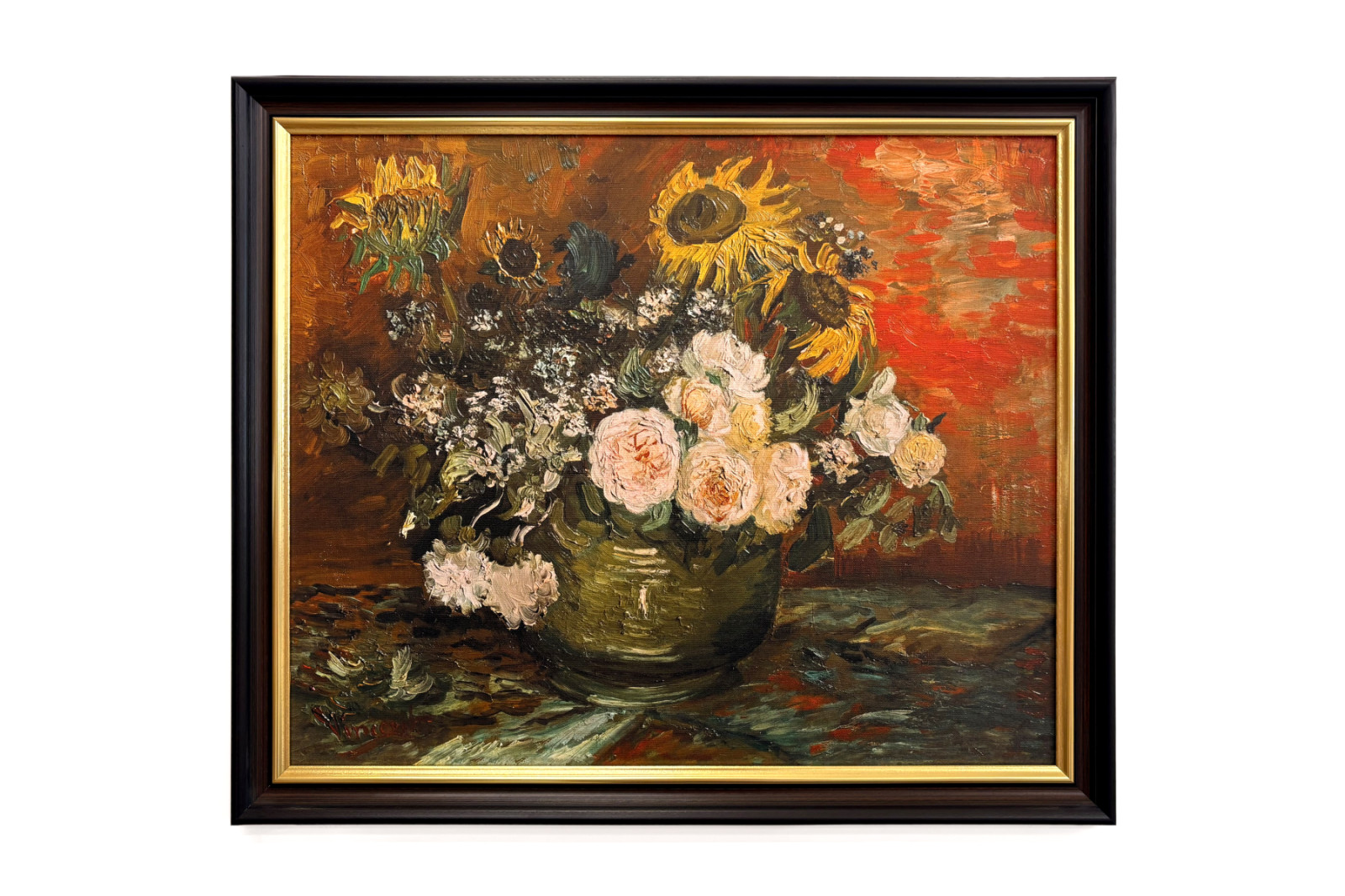 Rose e girasoli - Vincent van Gogh