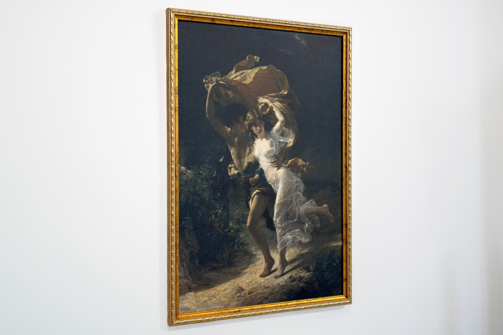 La tempesta, 1880 - Pierre Auguste Cot