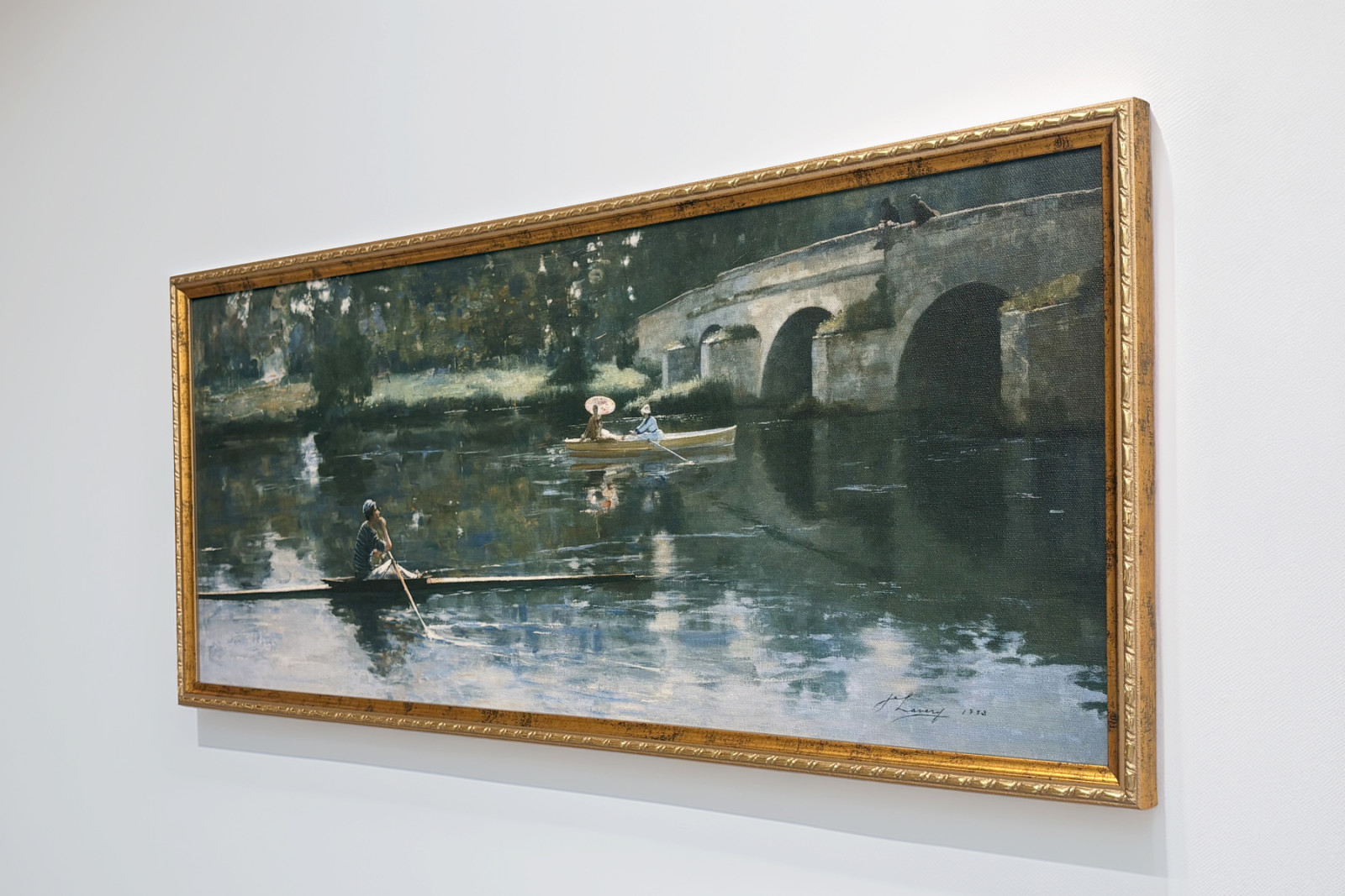 Il ponte a Grez, 1883 - John Lavery