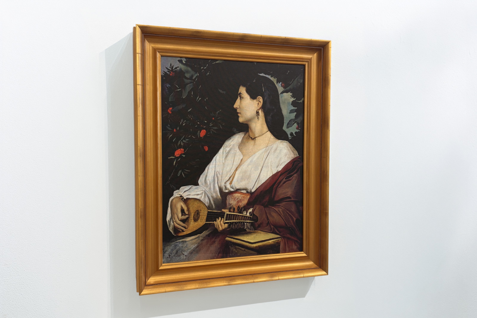 Il suonatore di mandolino, 1865 - Anselm Feuerbach