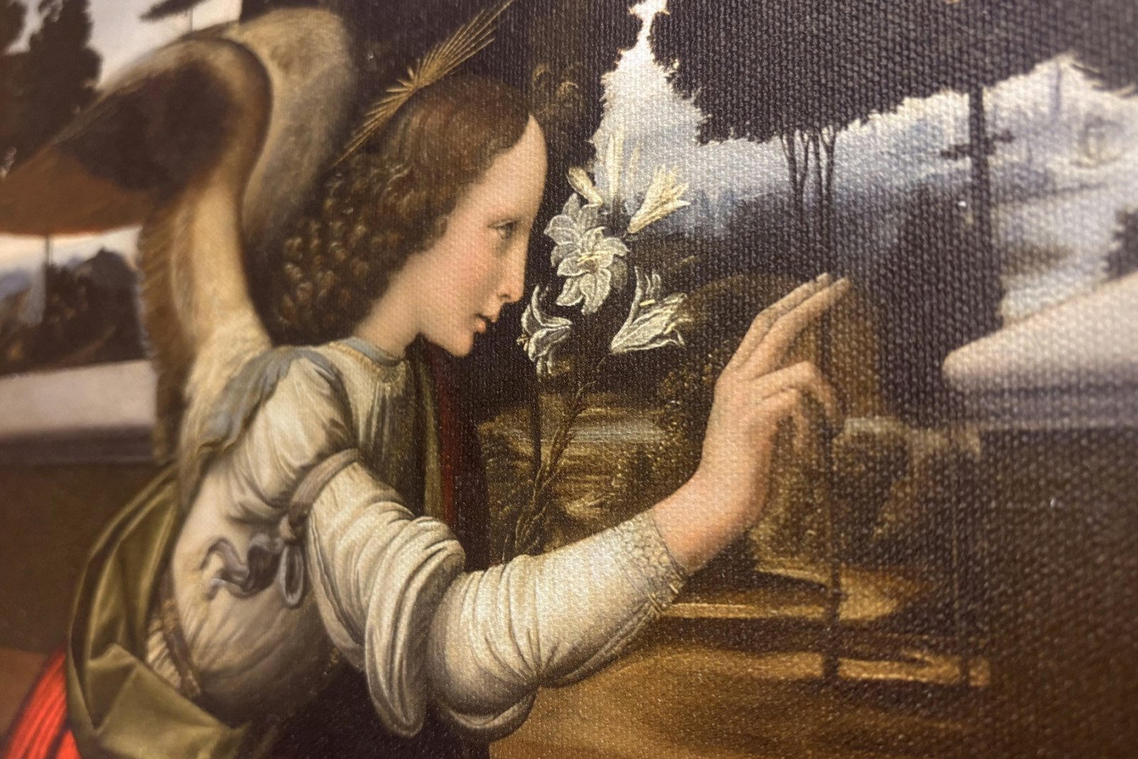 L'Annunciazione - Leonardo da Vinci