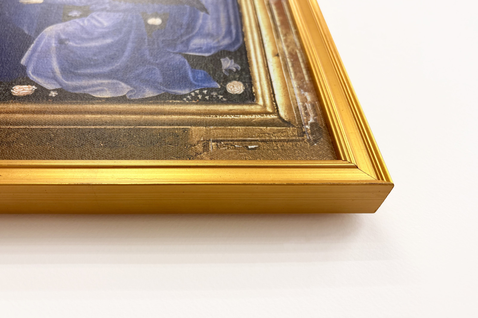 Riccardo II presentato alla Vergine e al Bambino dal suo santo patrono Giovanni Battista e dai santi Edoardo ed Edmondo, c.1395-99 - Master of the Wilton Diptych