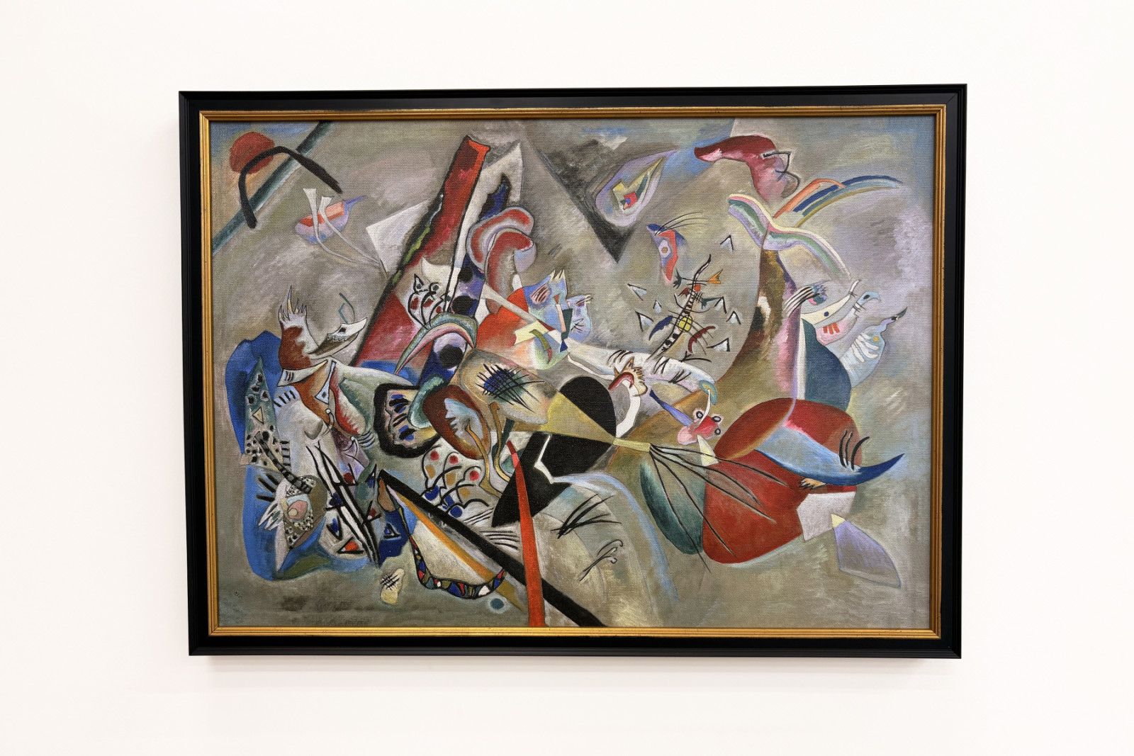 Nel grigio, 1919 - Wassily Kandinsky