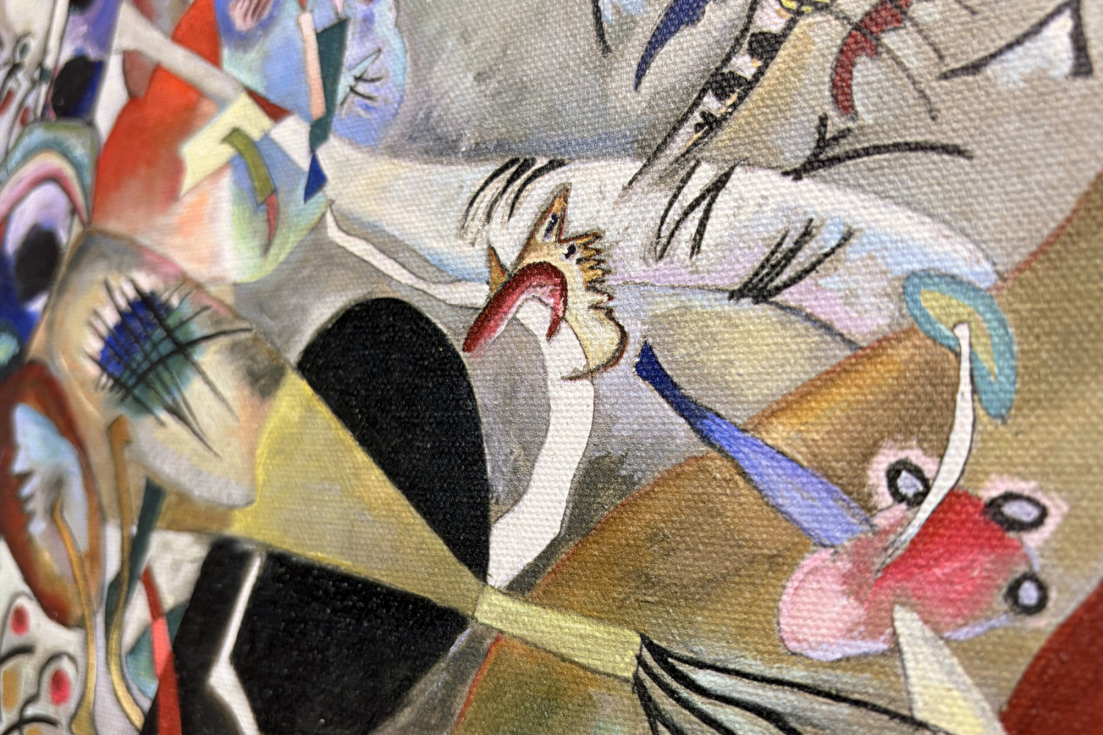 Nel grigio, 1919 - Wassily Kandinsky