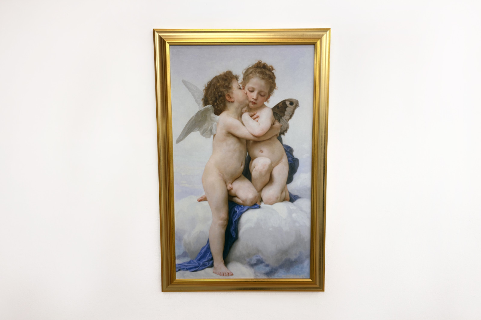 Cupido e Psiche bambini, Il primo bacio, 1890 - William-Adolphe Bouguereau