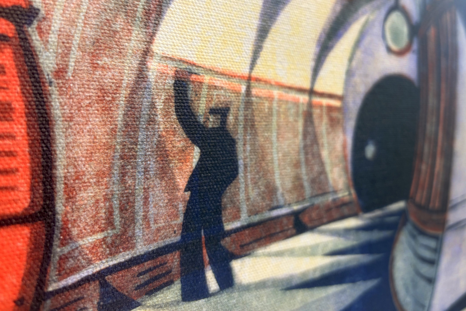 Il treno della metropolitana, c.1932 - Cyril Edward Power