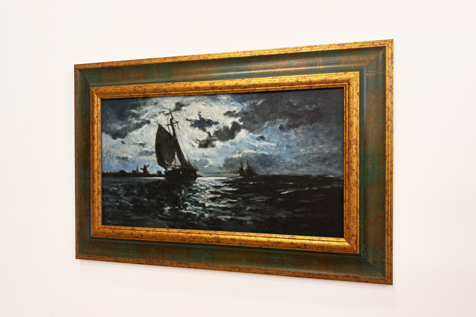 Nave a vela al chiaro di luna - Paul Gauguin