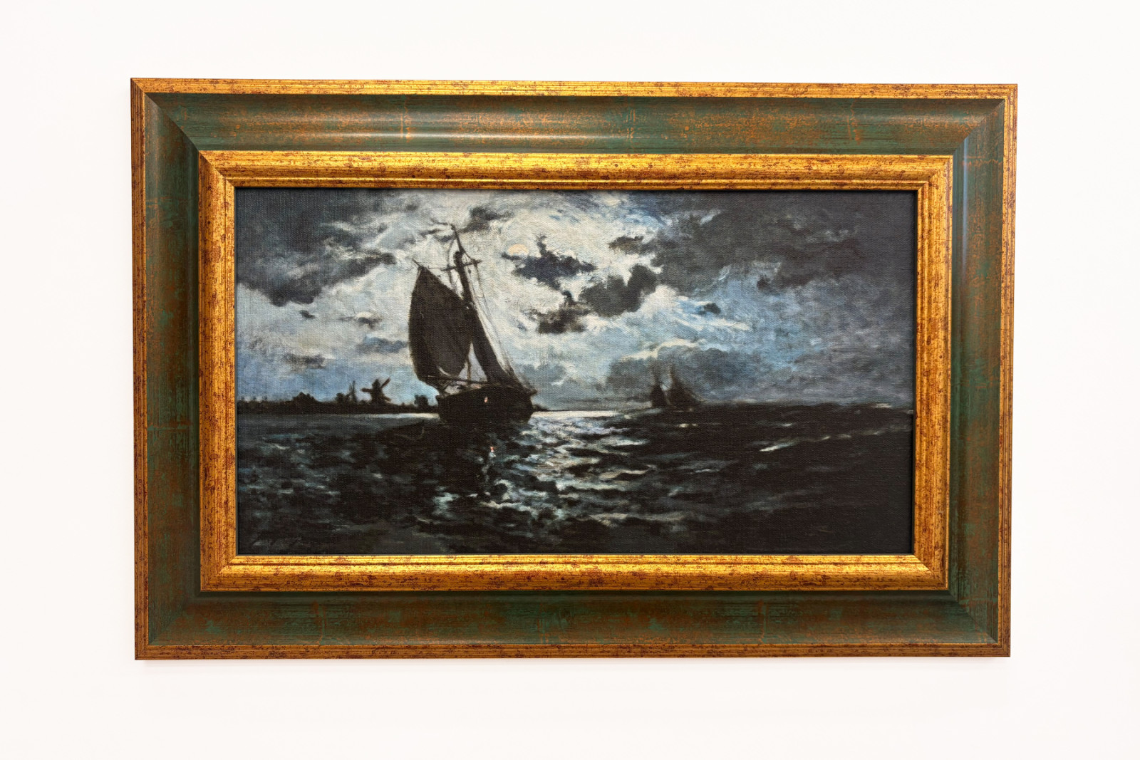 Nave a vela al chiaro di luna - Paul Gauguin