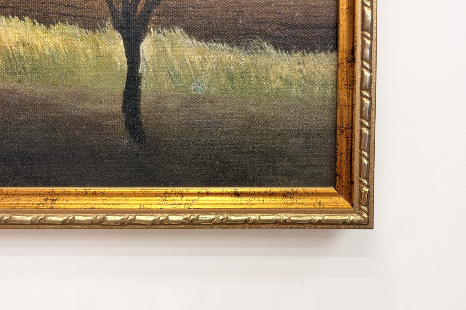 Paesaggio con contadino - Henri Rousseau