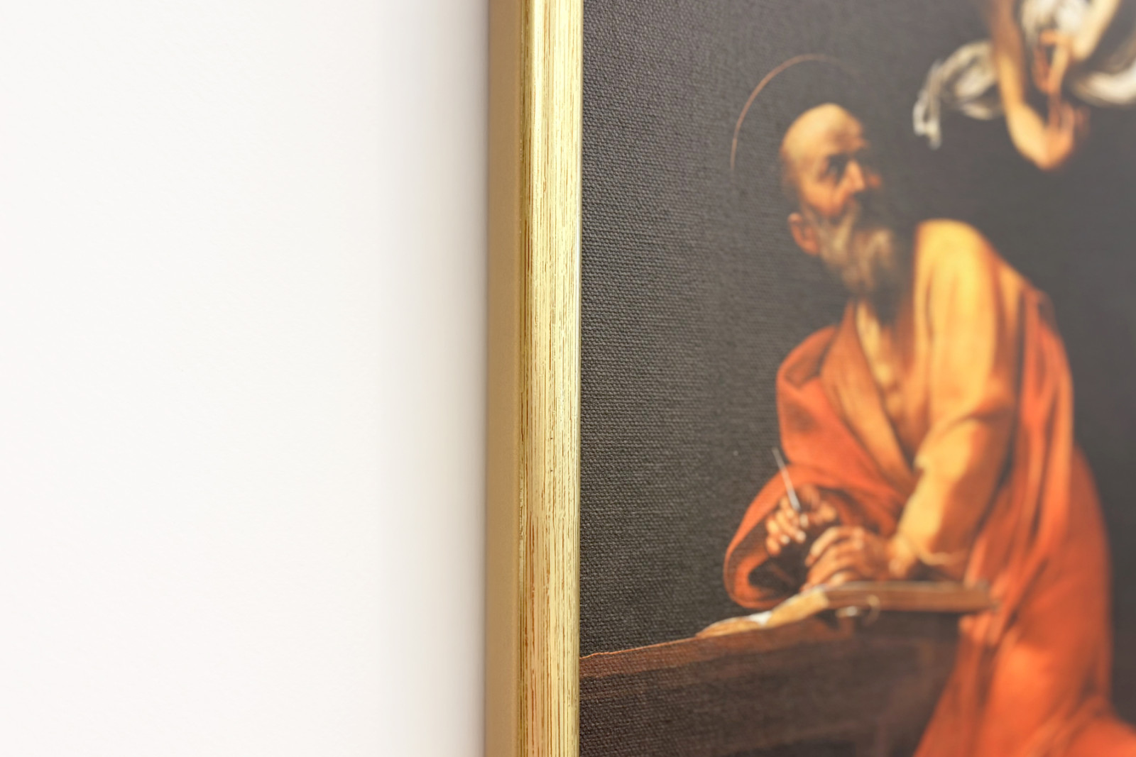 L'ispirazione di San Matteo - Michelangelo Merisi Caravaggio