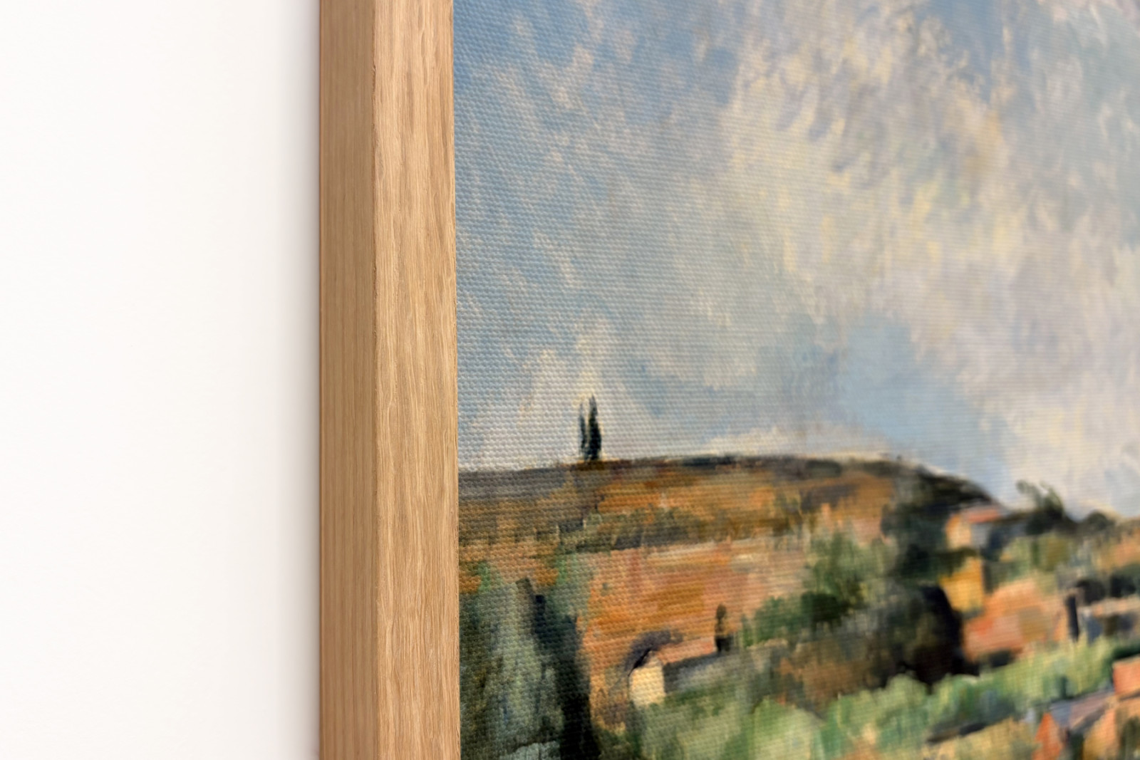 La pianura di Bellevue / Le terre rosse - Paul Cézanne