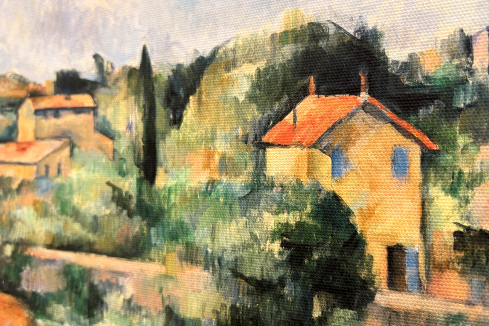 La pianura di Bellevue / Le terre rosse - Paul Cézanne