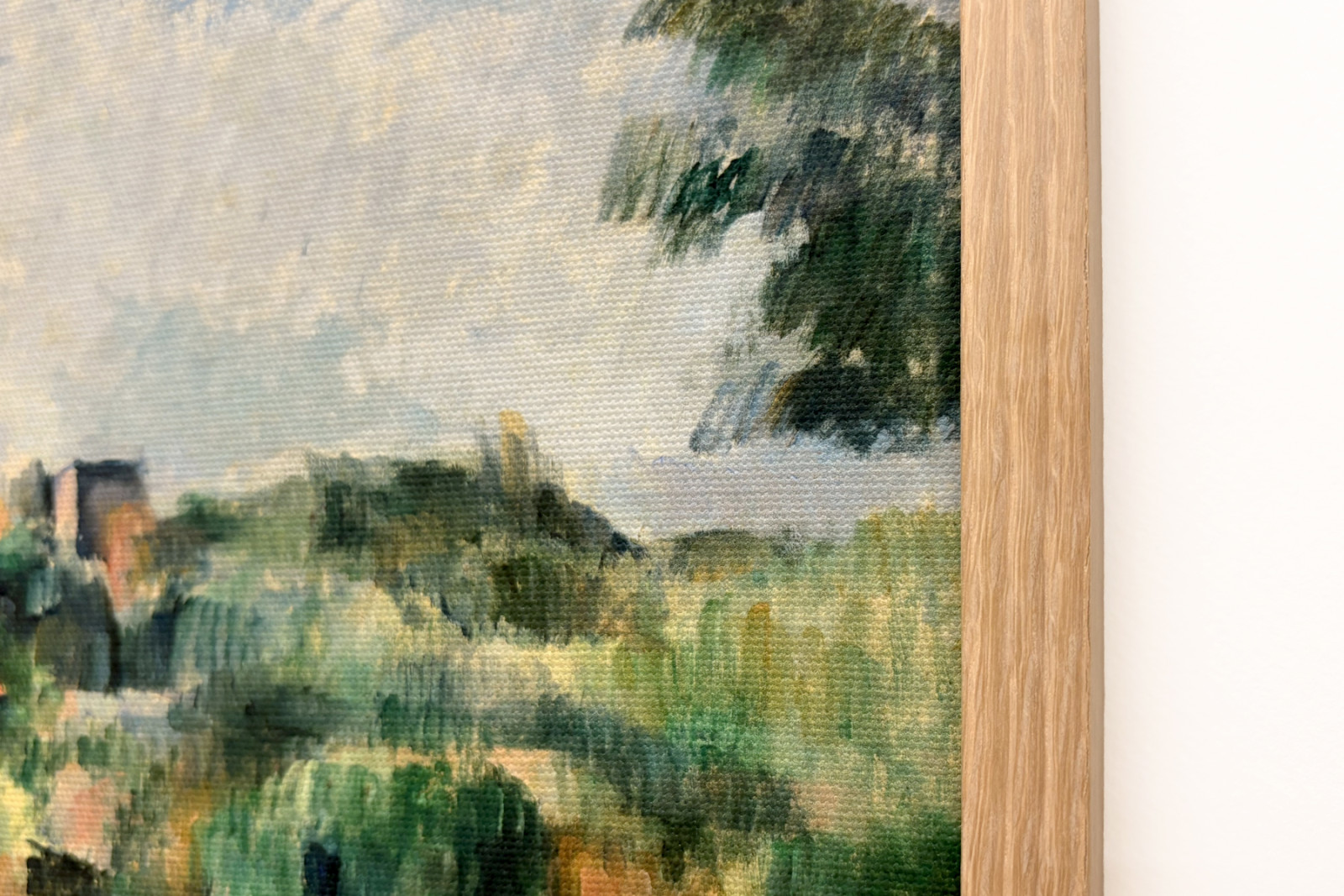 La pianura di Bellevue / Le terre rosse - Paul Cézanne
