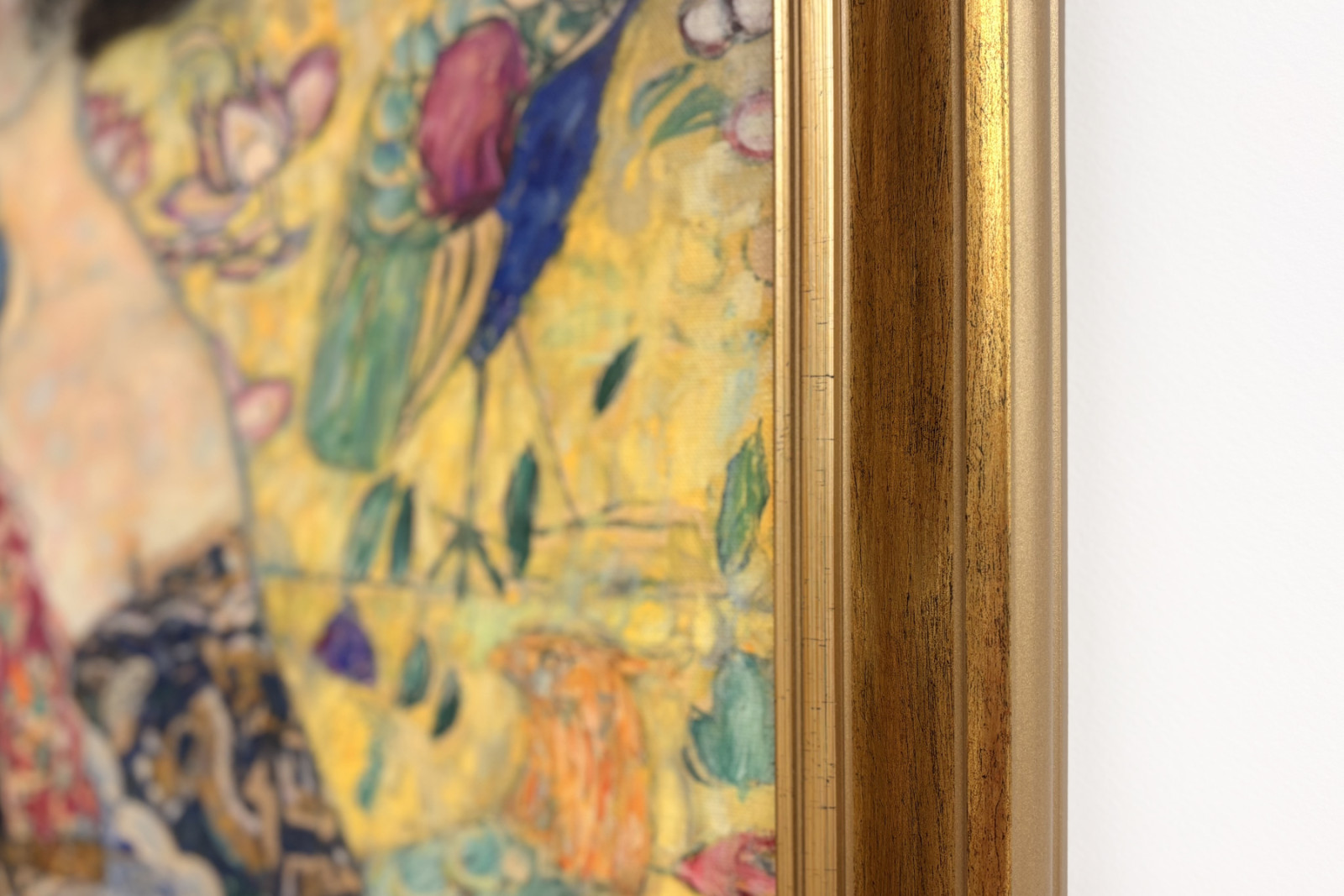 Signora con ventaglio - Gustav Klimt