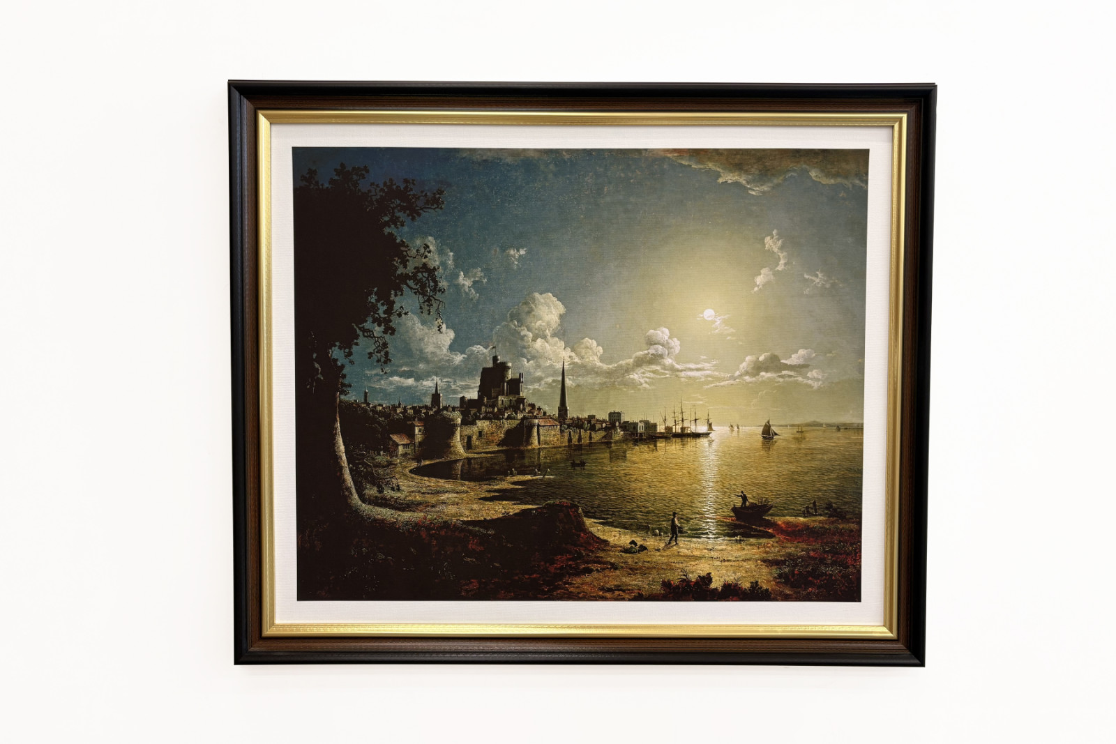 Scena al chiaro di luna, Southampton, 1820 - Sebastian Pether