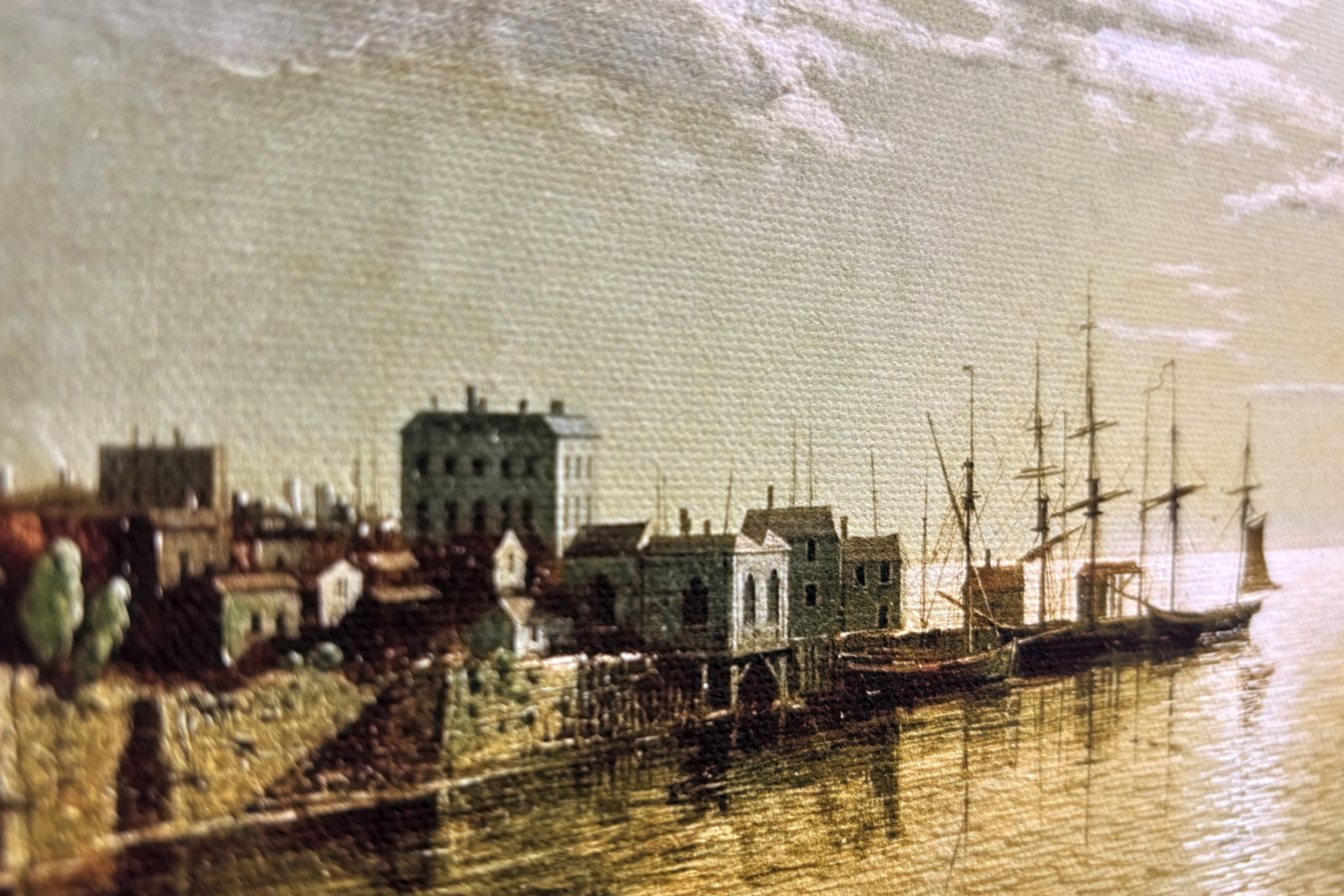Scena al chiaro di luna, Southampton, 1820 - Sebastian Pether