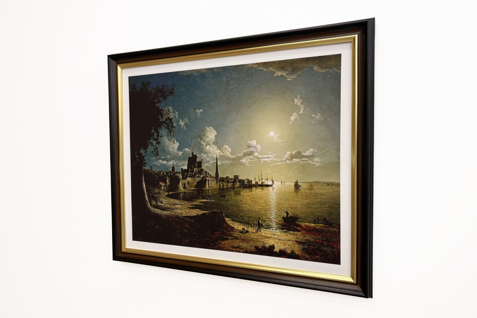 Scena al chiaro di luna, Southampton, 1820 - Sebastian Pether