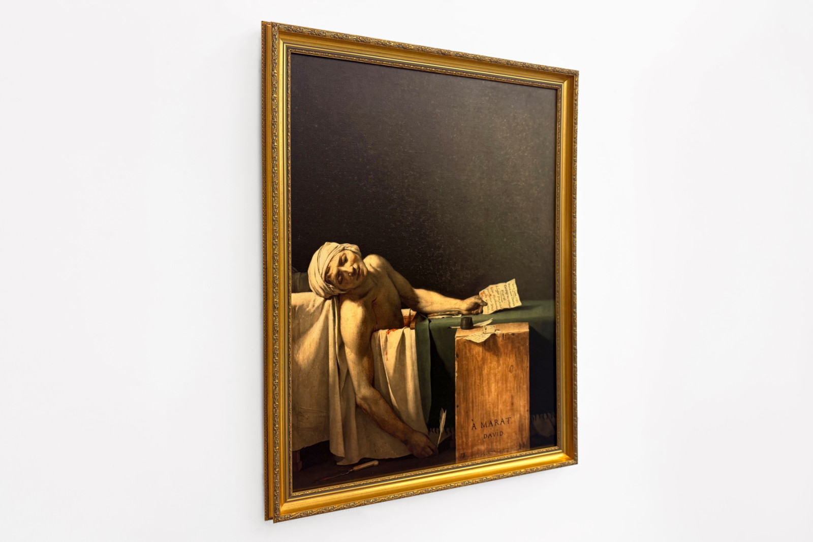 La morte di Marat - Jacques Louis David