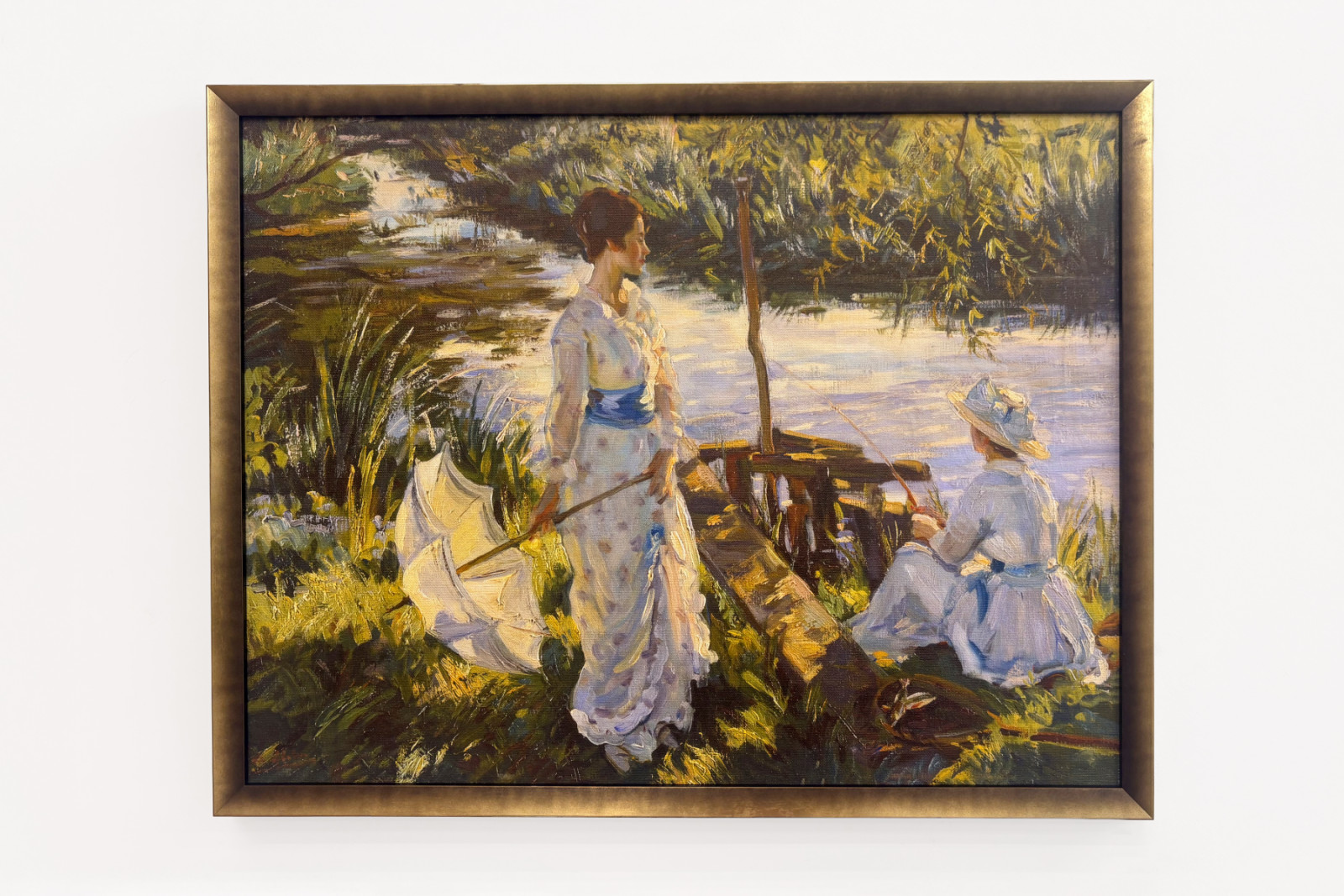 Pesca, tavola del libro - Wilfred Gabriel de Glehn