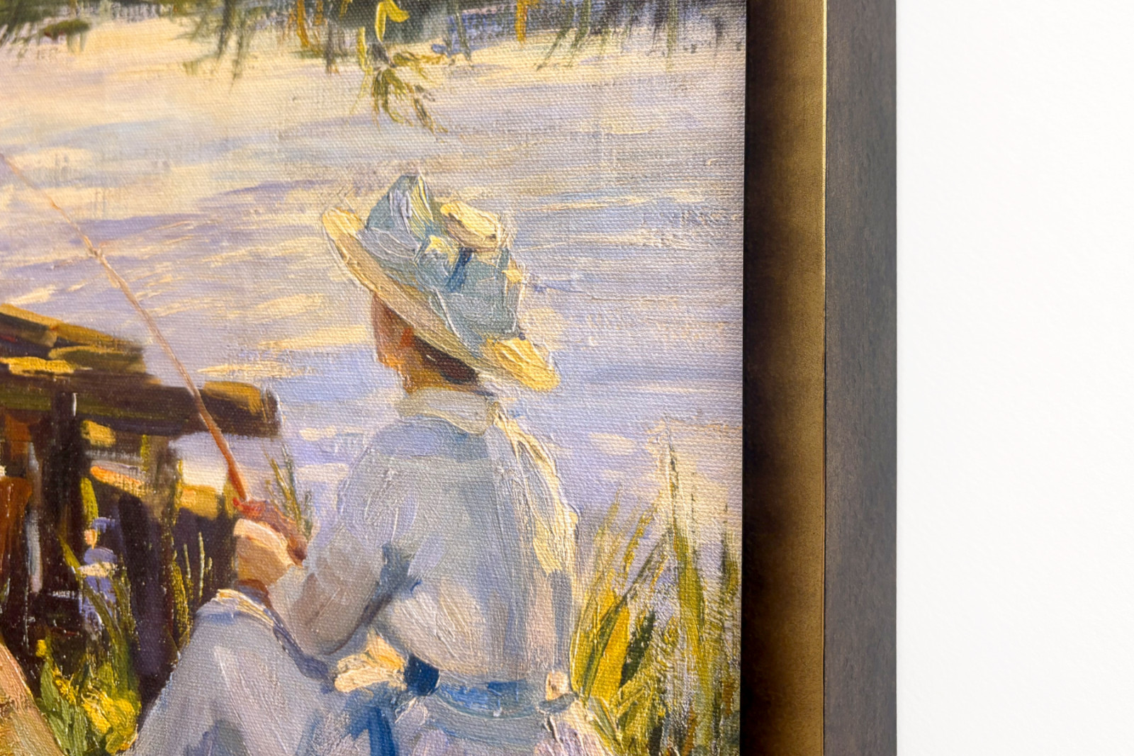 Pesca, tavola del libro - Wilfred Gabriel de Glehn
