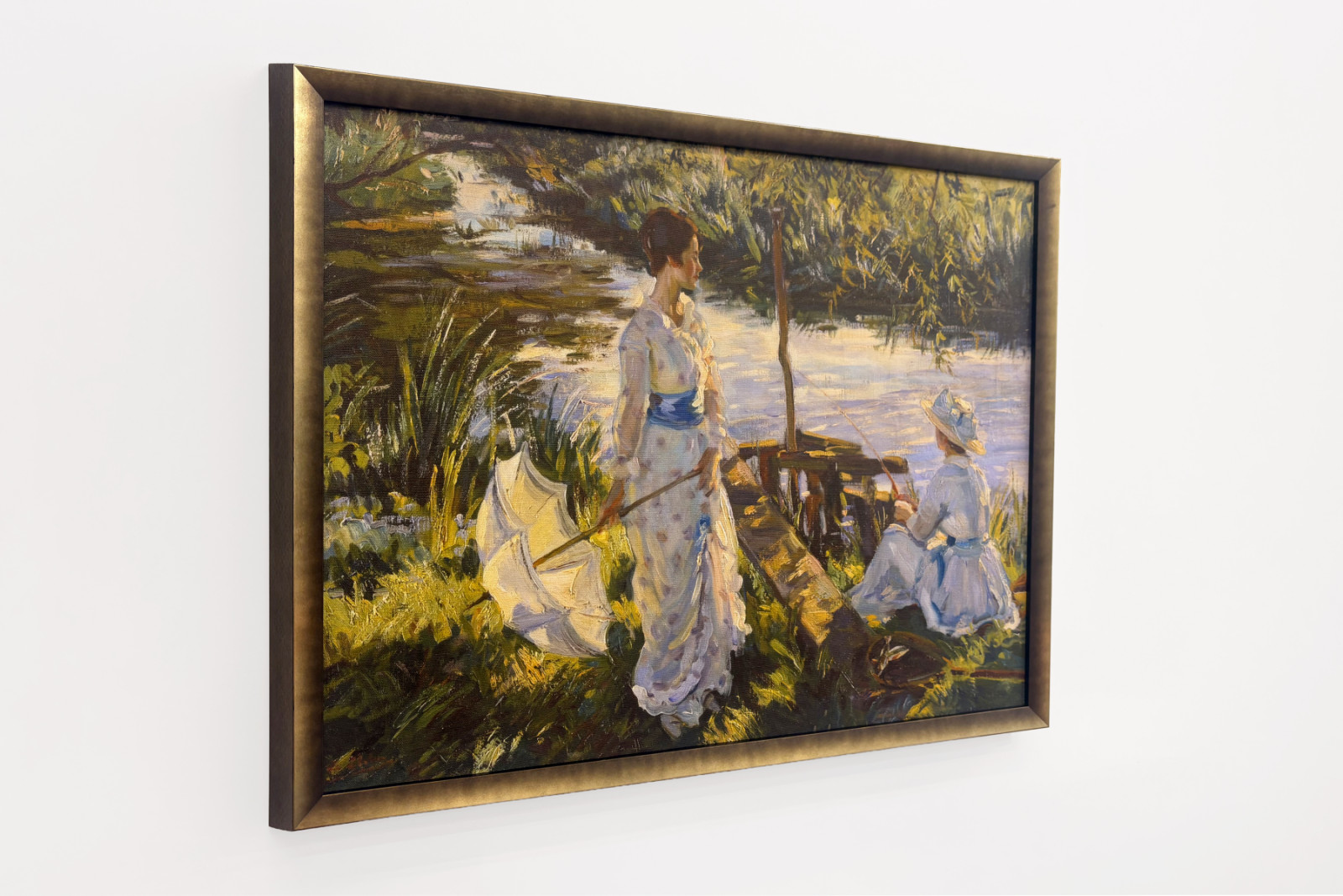 Pesca, tavola del libro - Wilfred Gabriel de Glehn