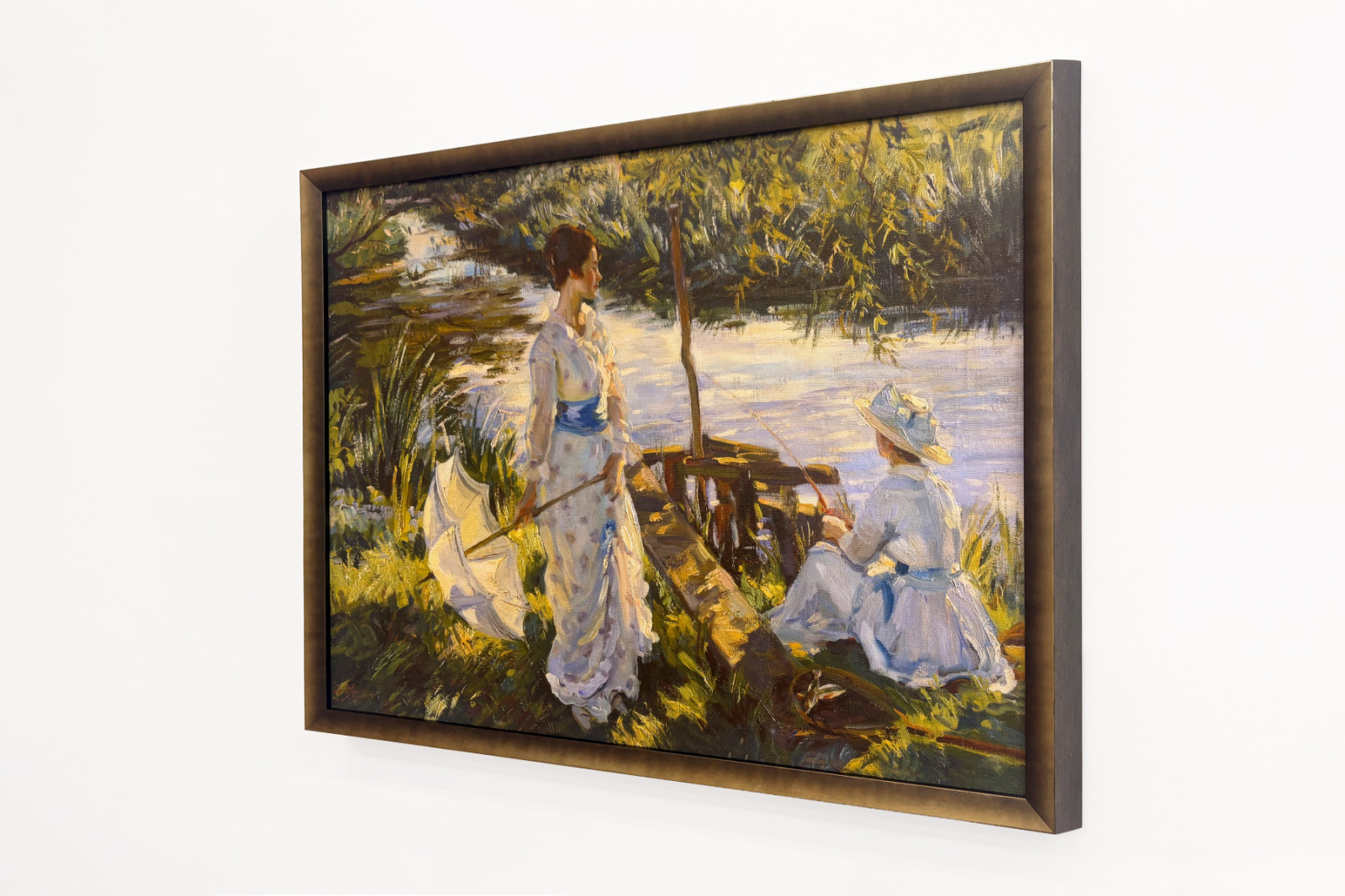 Pesca, tavola del libro - Wilfred Gabriel de Glehn