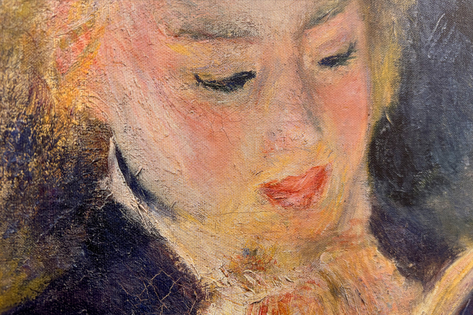 Ragazza che legge, 1874 - Pierre-Auguste Renoir