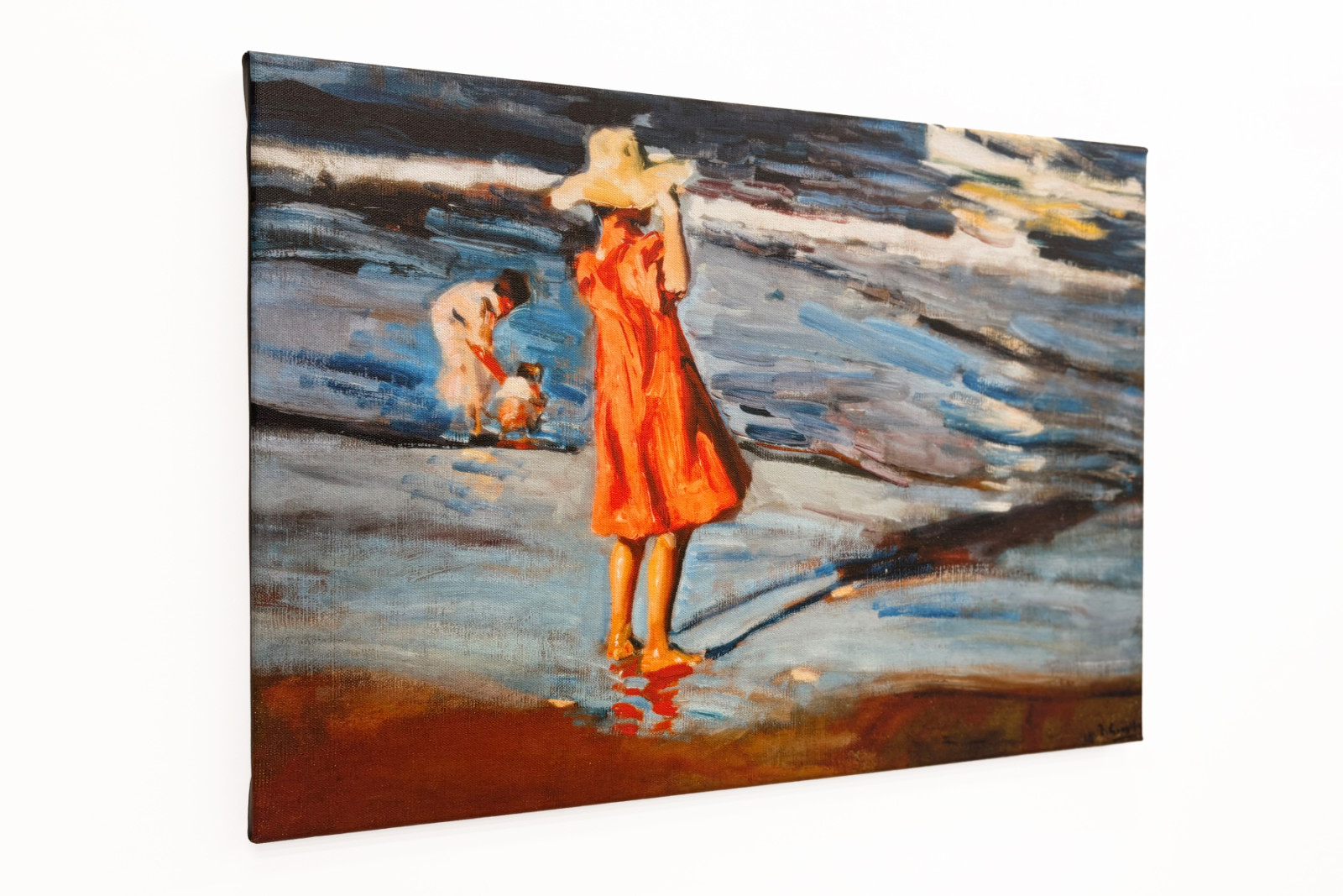 Bambini sulla spiaggia, dipinto di Joaquín Sorolla (1863-1923). 1900 - Joaquín Sorolla