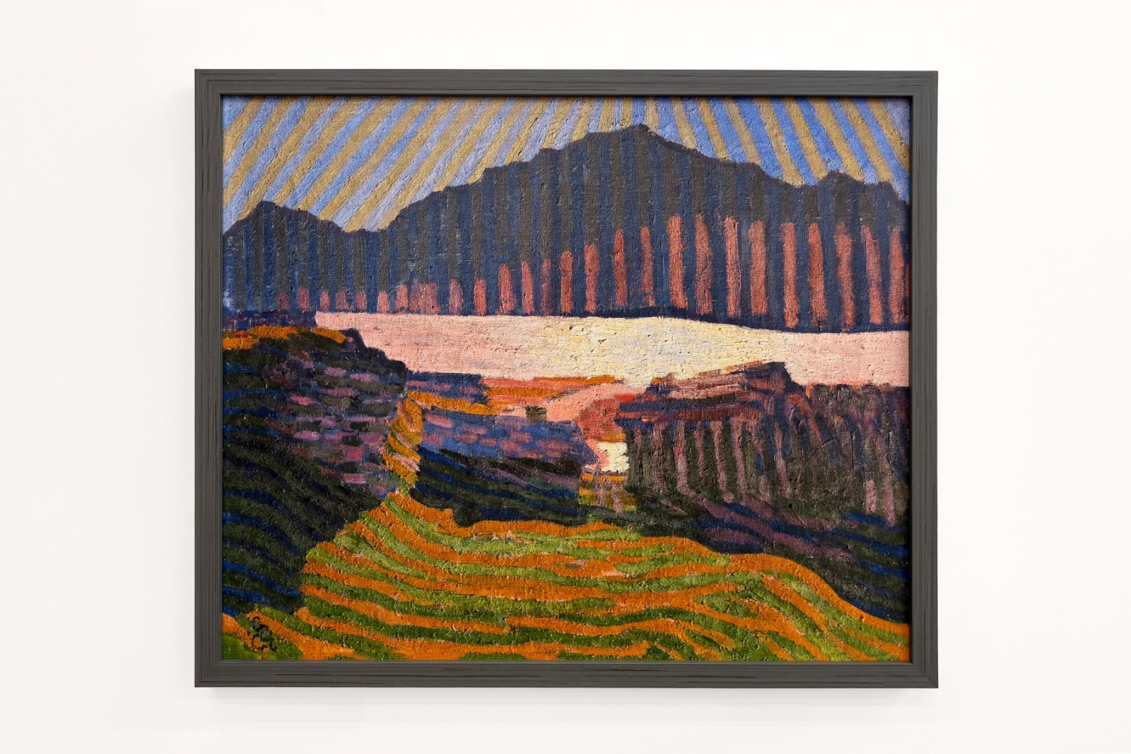 Veduta di Capolago - Giovanni Giacometti