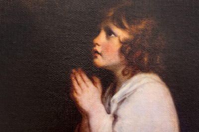 Il piccolo Samuele in preghiera, 1777, 0,89 x 0,7 m, Musée Fabre, Montpellier