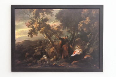 Riposo durante la fuga in Egitto - Nicolaes Pietersz. Berchem
