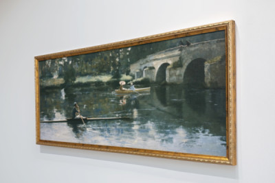 Il ponte a Grez, 1883 - John Lavery