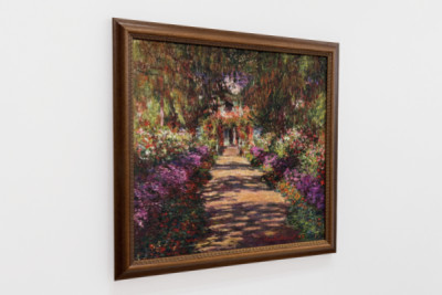 Un sentiero nel giardino di Monet, Giverny, 1902