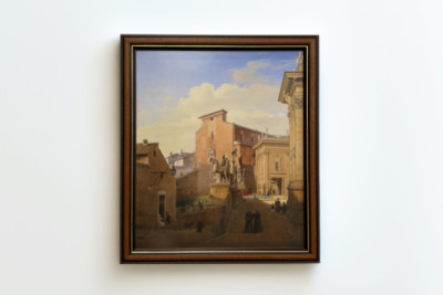 Santa Maria Maggiore Aracoeli a Roma. 1831