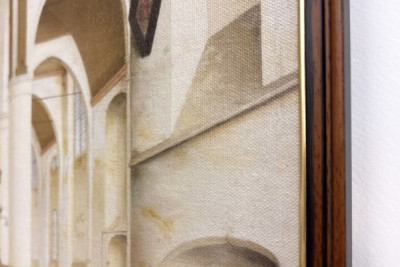 Interno della Sint-Odulphuskerk ad Assendelft, 1649