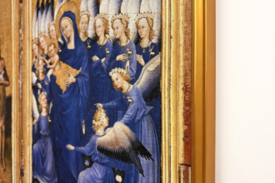 Riccardo II presentato alla Vergine e al Bambino dal suo santo patrono Giovanni Battista e dai santi Edoardo ed Edmondo, c.1395-99