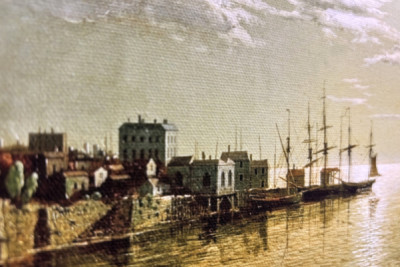 Scena al chiaro di luna, Southampton, 1820