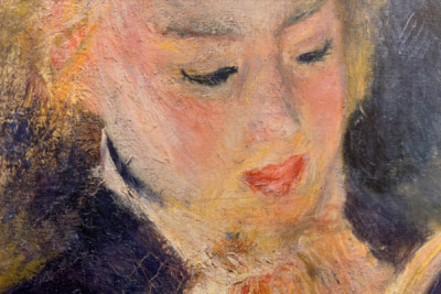 Ragazza che legge, 1874