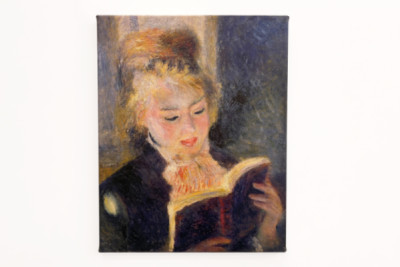 Ragazza che legge, 1874