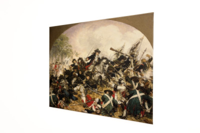 Il vecchio Dessauer nella battaglia di Torino, 1883