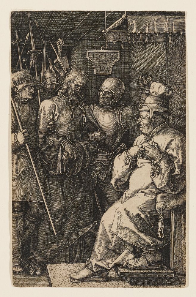 Cristo davanti a Caifa da Albrecht Dürer