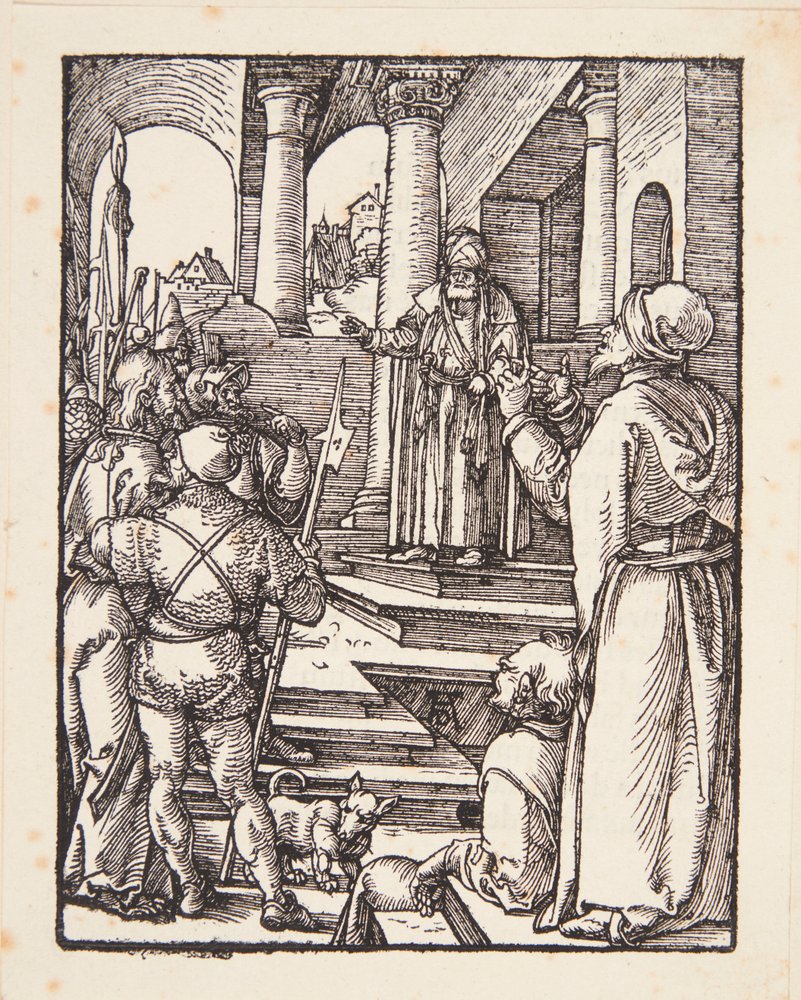 Cristo davanti a Pilato da Albrecht Dürer